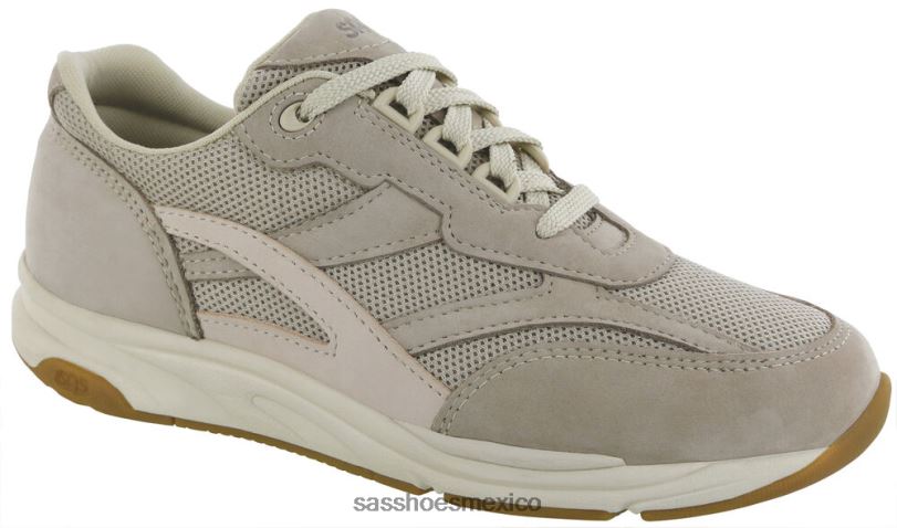 mx SAS mujer energético tenis Tour de malla con cordones topo/rosa LVV46297