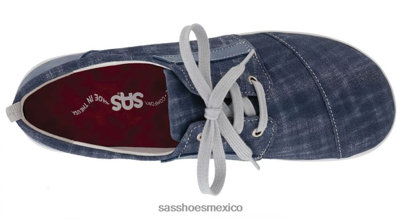 mx SAS mujer energético tenis marnie con cordones arrendajo azul/nubuck LVV46289