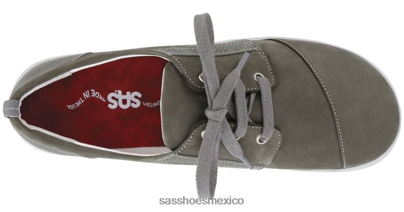 mx SAS mujer energético tenis marnie con cordones gris/serpiente LVV46285