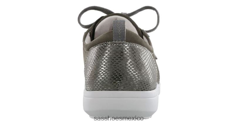 mx SAS mujer energético tenis marnie con cordones gris/serpiente LVV46285