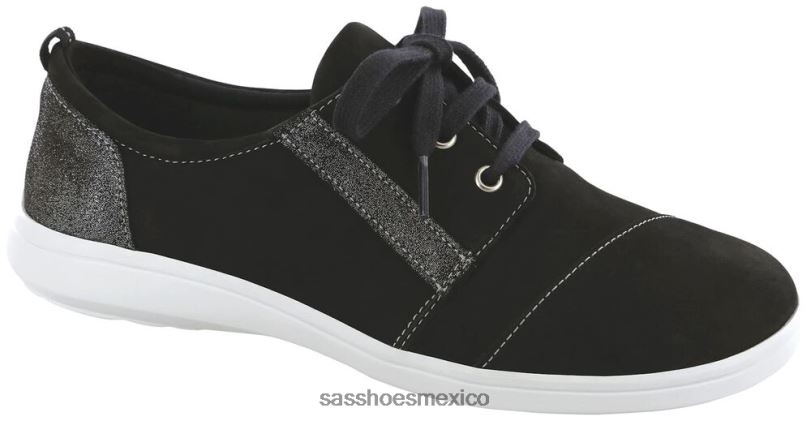 mx SAS mujer energético tenis marnie con cordones negro/brillante LVV46288