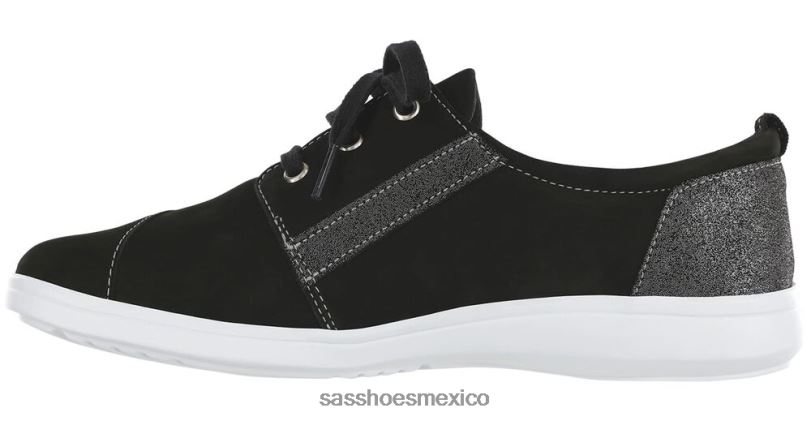 mx SAS mujer energético tenis marnie con cordones negro/brillante LVV46288