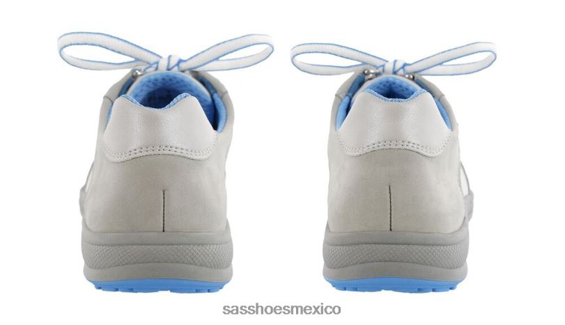 mx SAS mujer energético zapatilla deportiva con cordones gris blanco LVV46305