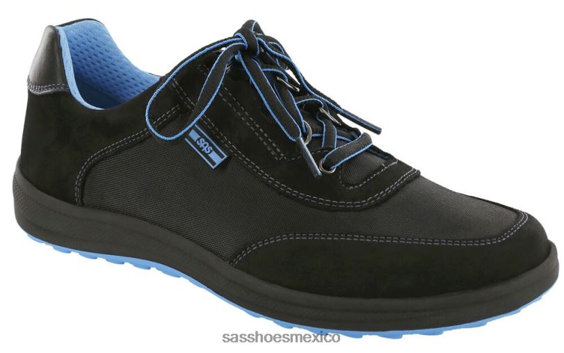 mx SAS mujer energético zapatilla deportiva con cordones negro LVV46304