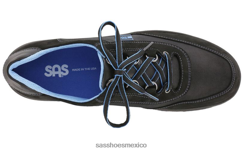 mx SAS mujer energético zapatilla deportiva con cordones negro LVV46304