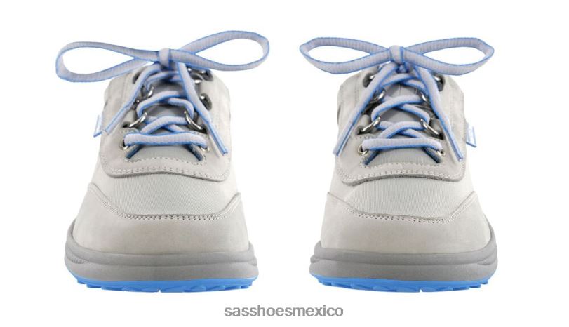 mx SAS mujer energético zapatilla deportiva con cordones plata LVV46303