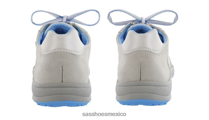 mx SAS mujer energético zapatilla deportiva con cordones plata LVV46303