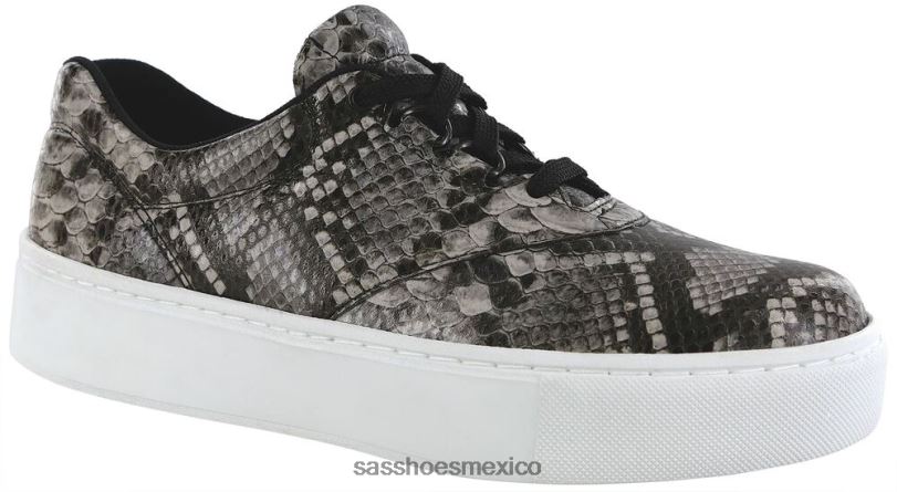 mx SAS mujer energético zapatillas con cordones de rienda suelta tipo de serpiente venenosa LVV461
