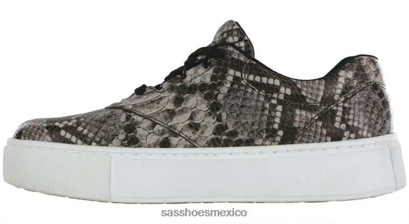 mx SAS mujer energético zapatillas con cordones de rienda suelta tipo de serpiente venenosa LVV461