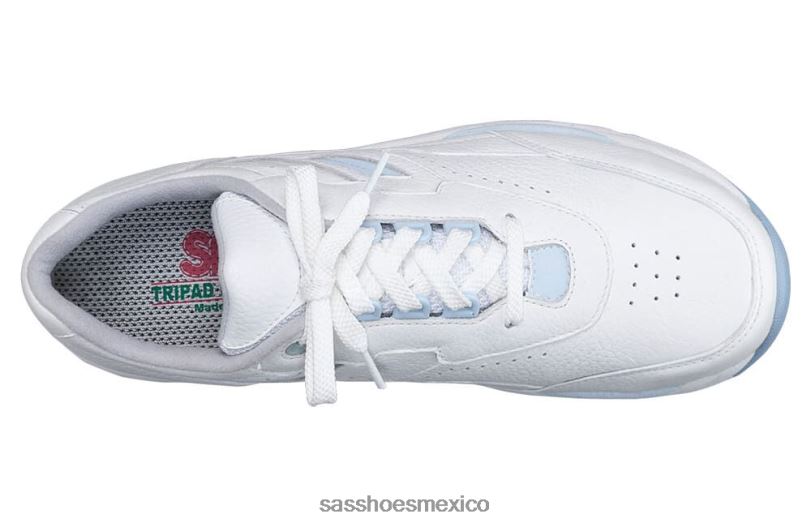 mx SAS mujer energético zapatillas deportivas con cordones blanco LVV46281