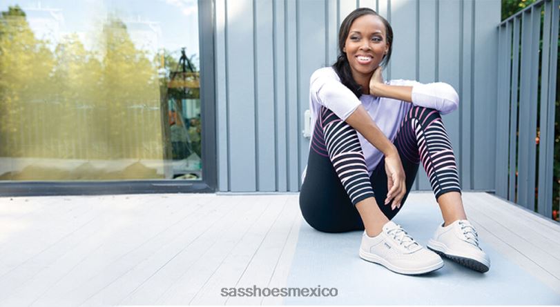 mx SAS mujer energético zapatillas deportivas lux con cordones perforación negra LVV4620