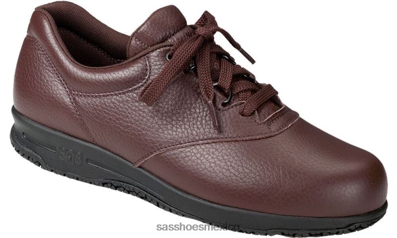 mx SAS mujer energético zapato Liberty antideslizante con cordones marrón LVV46307
