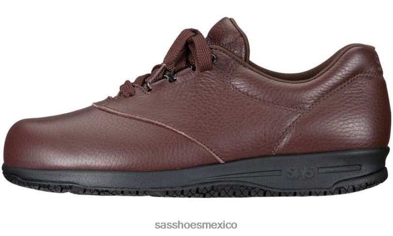 mx SAS mujer energético zapato Liberty antideslizante con cordones marrón LVV46307