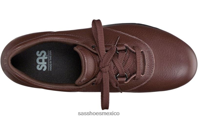 mx SAS mujer energético zapato Liberty antideslizante con cordones marrón LVV46307