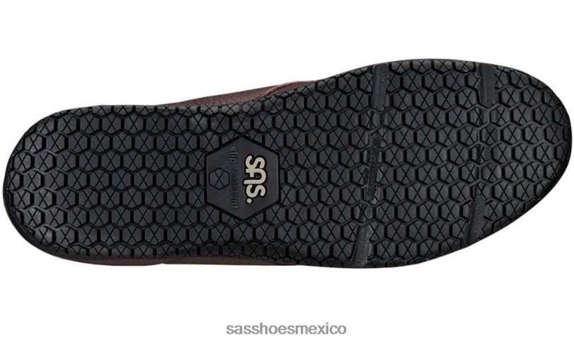 mx SAS mujer energético zapato Liberty antideslizante con cordones marrón LVV46307