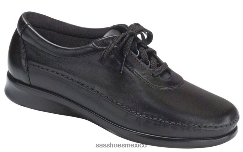 mx SAS mujer energético zapato deportivo traveller con cordones negro LVV46302