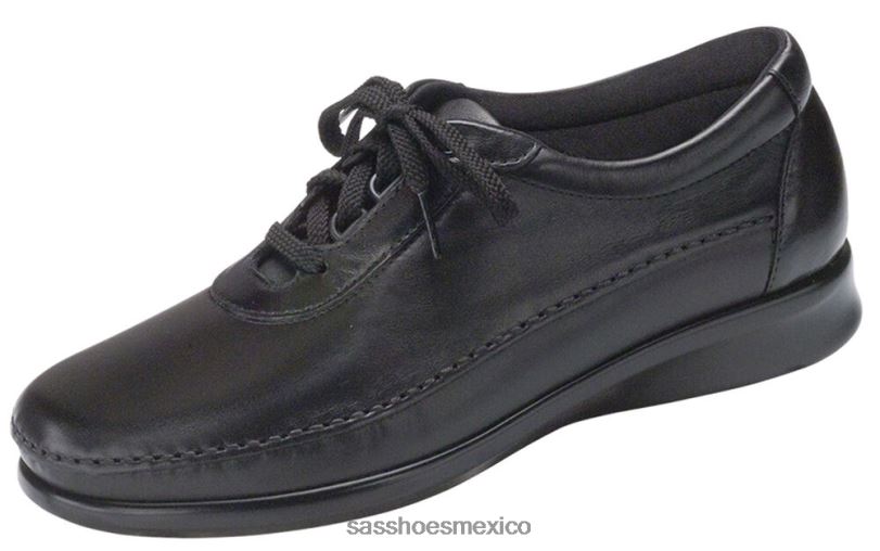 mx SAS mujer energético zapato deportivo traveller con cordones negro LVV46302