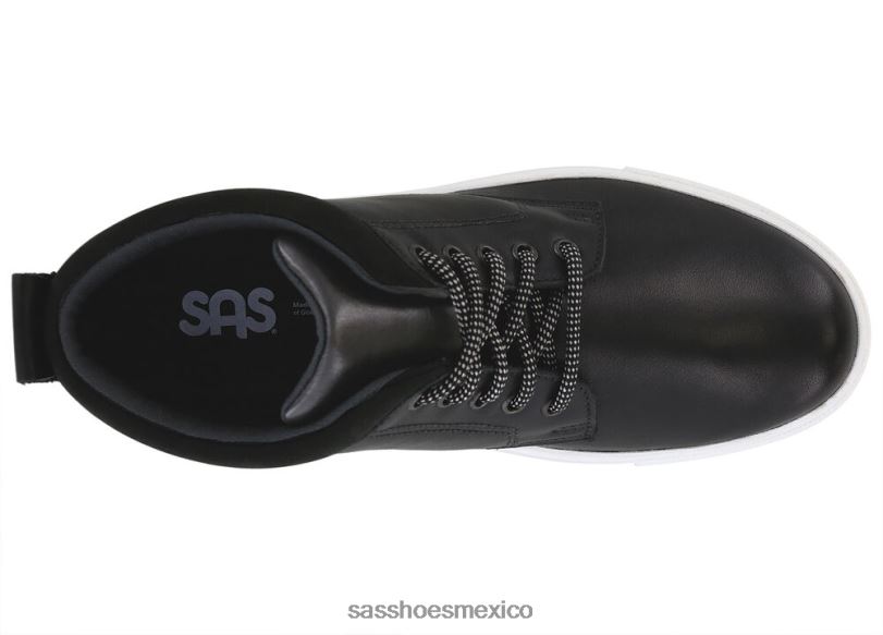 mx SAS mujer versátil Botín Uplift con cordones tono negro LVV46431