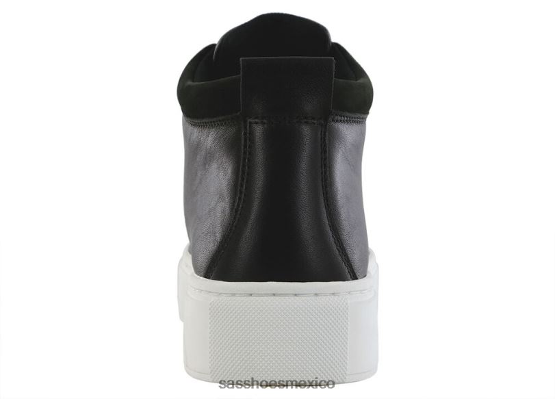 mx SAS mujer versátil Botín Uplift con cordones tono negro LVV46431