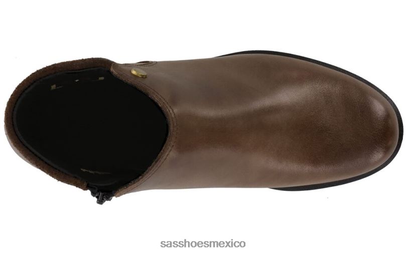 mx SAS mujer versátil botín bethany caoba LVV4675