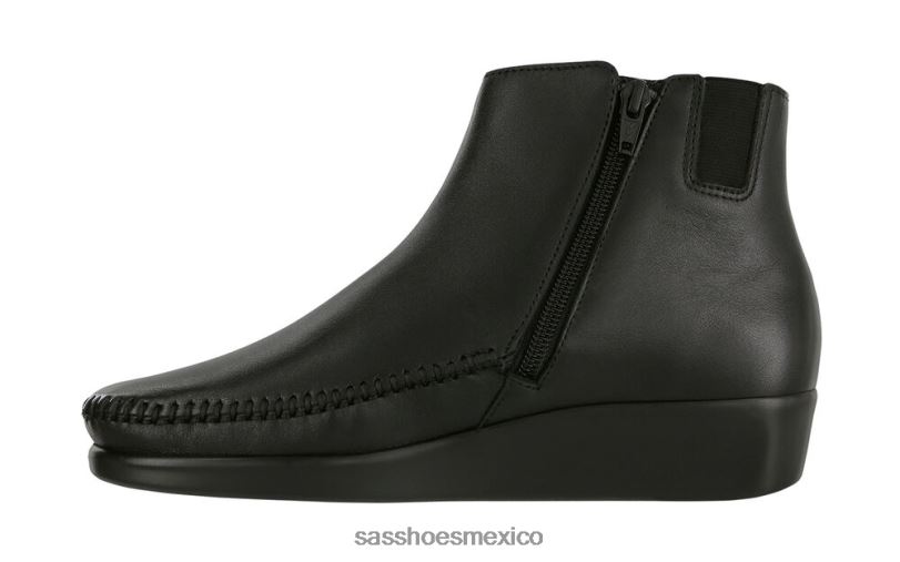 mx SAS mujer versátil botín de jade negro LVV4670