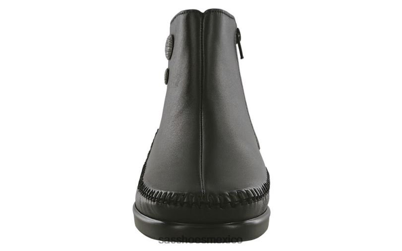 mx SAS mujer versátil botín de jade negro LVV4670