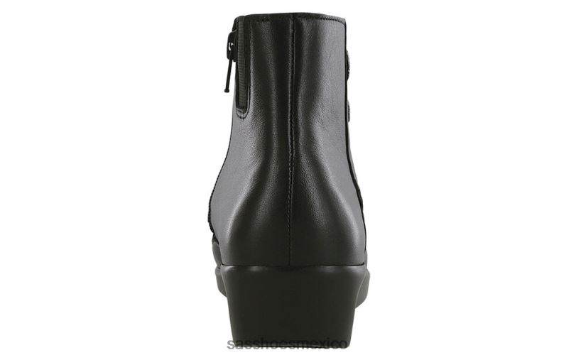 mx SAS mujer versátil botín de jade negro LVV4670