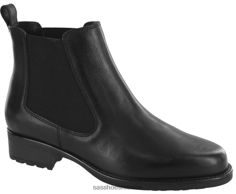 mx SAS mujer versátil botín delaney negro liso LVV46378