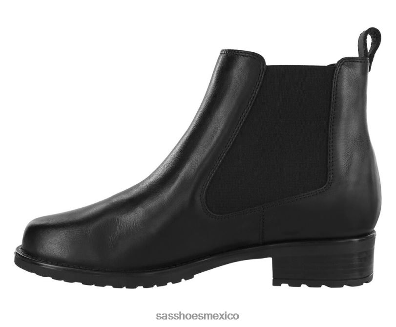 mx SAS mujer versátil botín delaney negro liso LVV46378