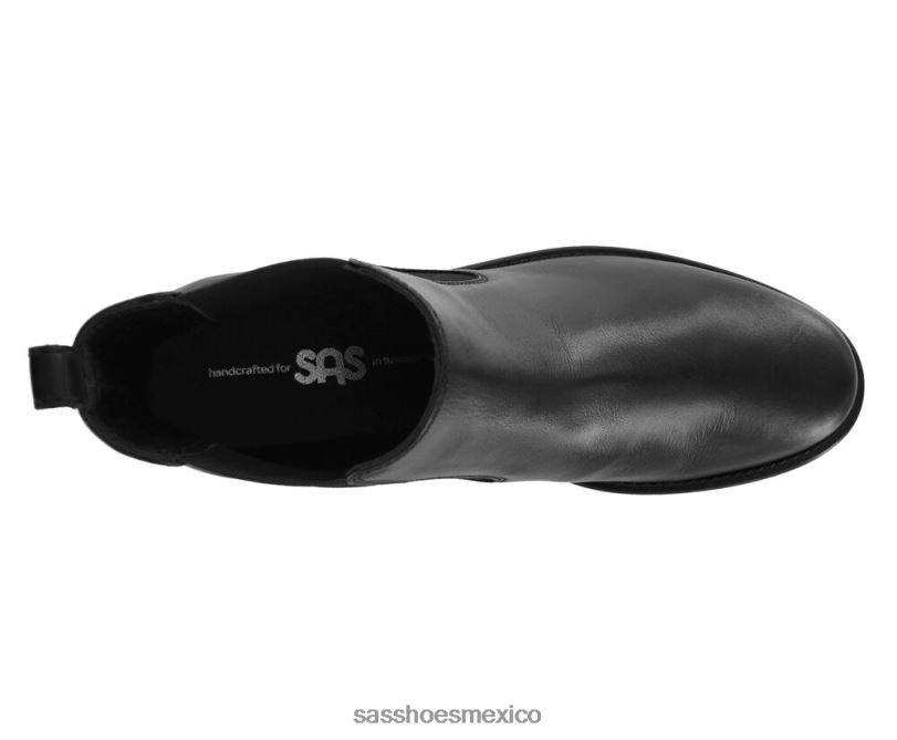 mx SAS mujer versátil botín delaney negro liso LVV46378