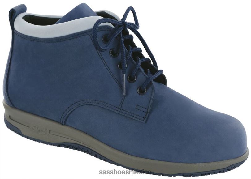mx SAS mujer versátil bota chukka gretchen azul marino/azul claro LVV46347
