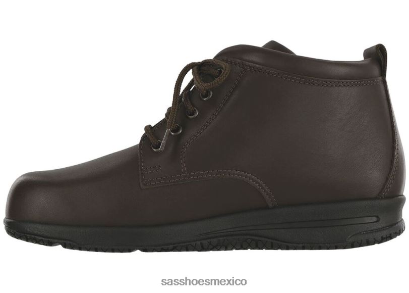 mx SAS mujer versátil bota chukka gretchen marron oscuro LVV46375