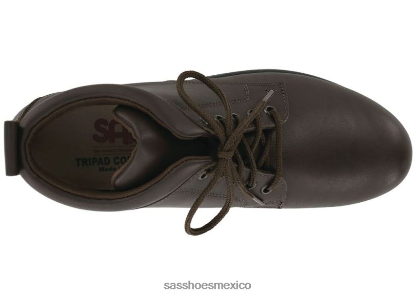 mx SAS mujer versátil bota chukka gretchen marron oscuro LVV46375