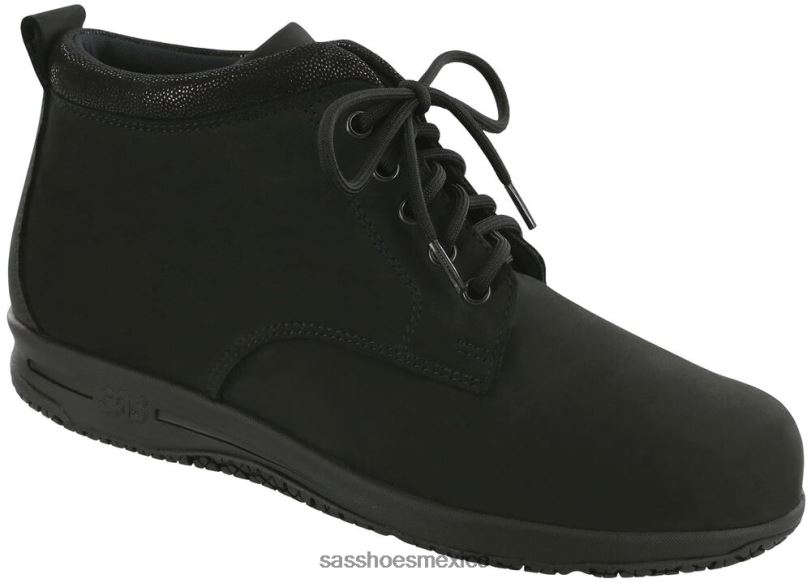mx SAS mujer versátil bota chukka gretchen negro/polvo lunar LVV46376