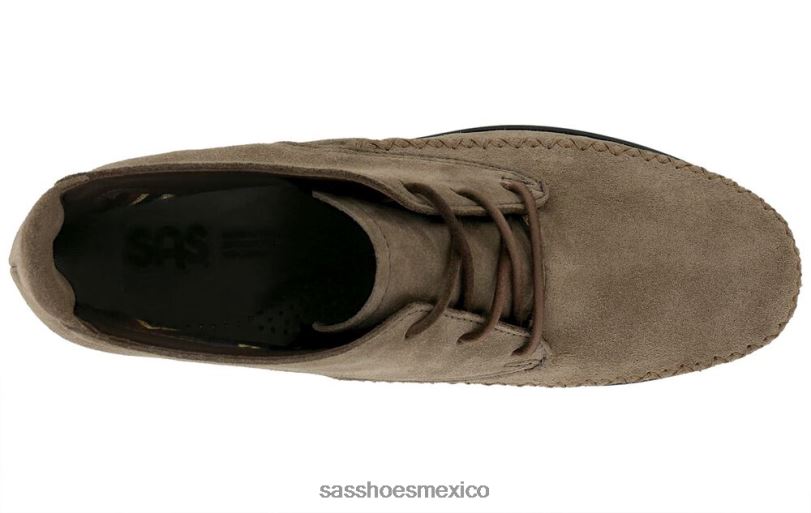 mx SAS mujer versátil botines con cordones kich almendra LVV46430
