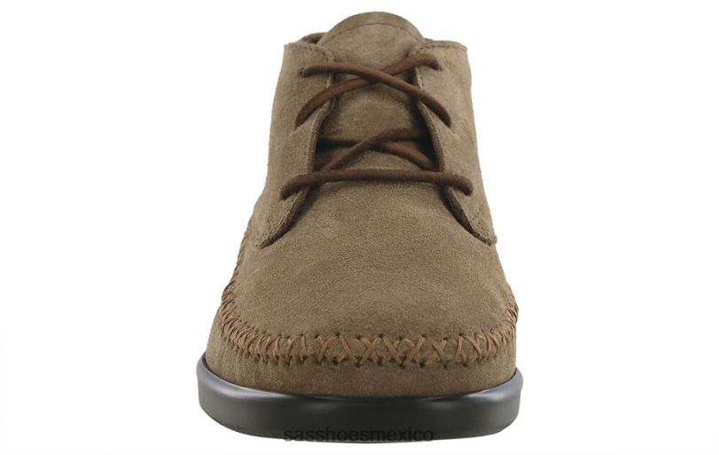 mx SAS mujer versátil botines con cordones kich almendra LVV46430