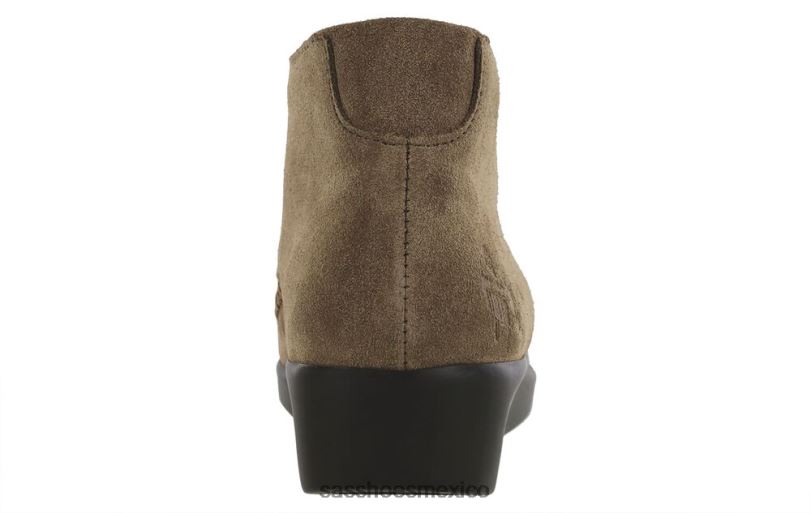 mx SAS mujer versátil botines con cordones kich almendra LVV46430