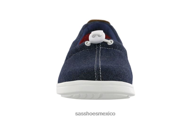 mx SAS mujer versátil Mocasín sin cordones funk active Jean azul LVV46231
