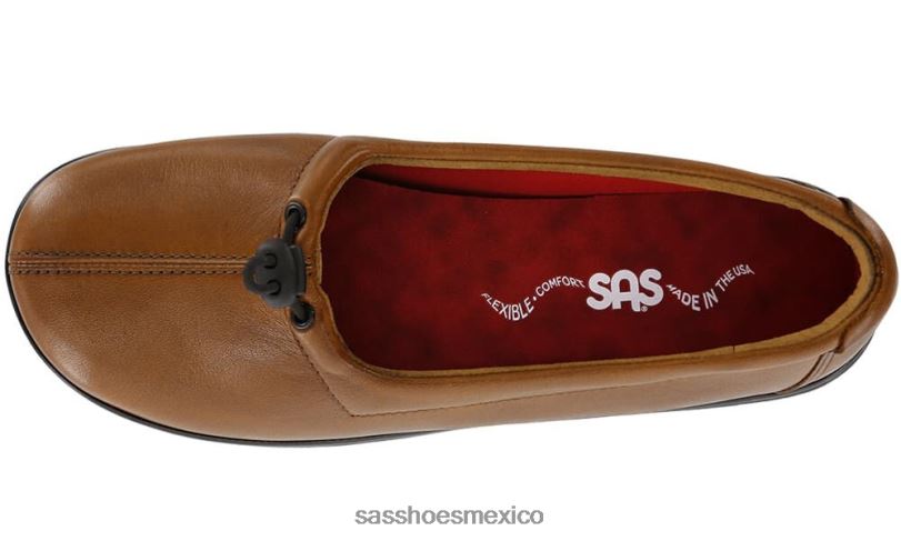 mx SAS mujer versátil Mocasín sin cordones funk active bronceado británico LVV46258