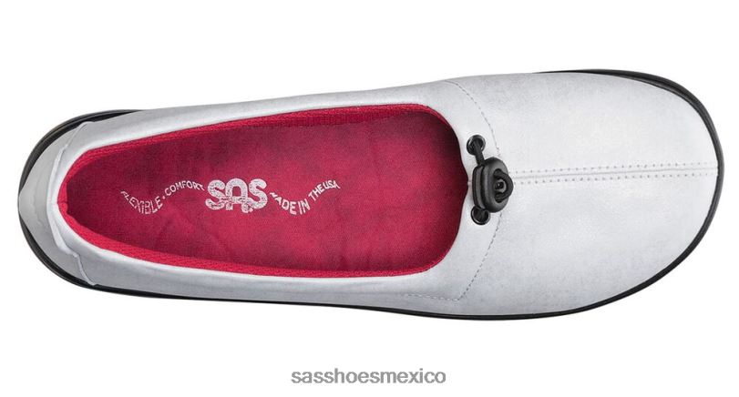 mx SAS mujer versátil Mocasín sin cordones funk active nieve LVV46262