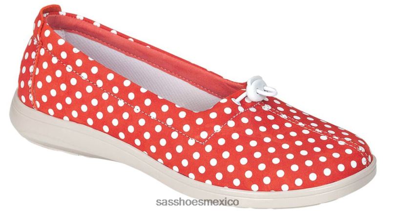 mx SAS mujer versátil Mocasín sin cordones funk active punto naranjo LVV46264