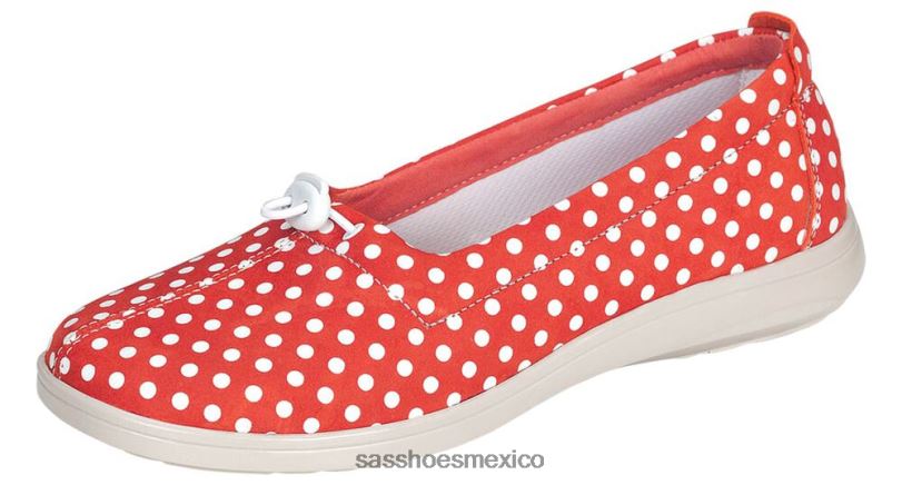mx SAS mujer versátil Mocasín sin cordones funk active punto naranjo LVV46264