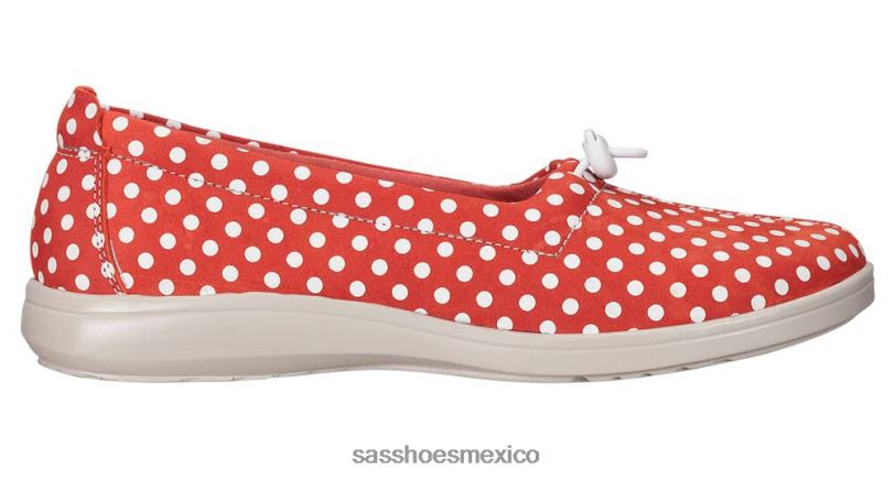 mx SAS mujer versátil Mocasín sin cordones funk active punto naranjo LVV46264