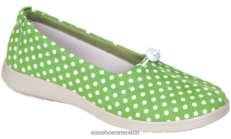 mx SAS mujer versátil Mocasín sin cordones funk active punto verde LVV46261