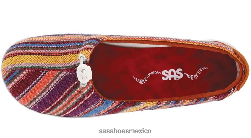 mx SAS mujer versátil Mocasín sin cordones funk active raya de lava LVV46259