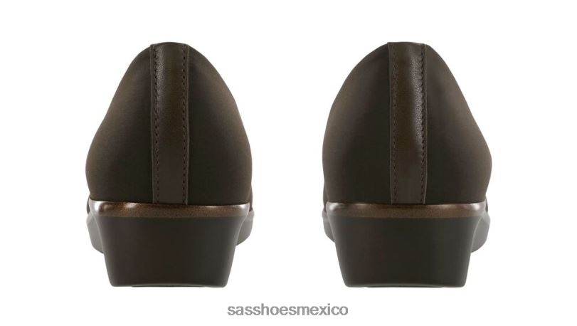 mx SAS mujer versátil bliss slip en cuña marrón LVV46251