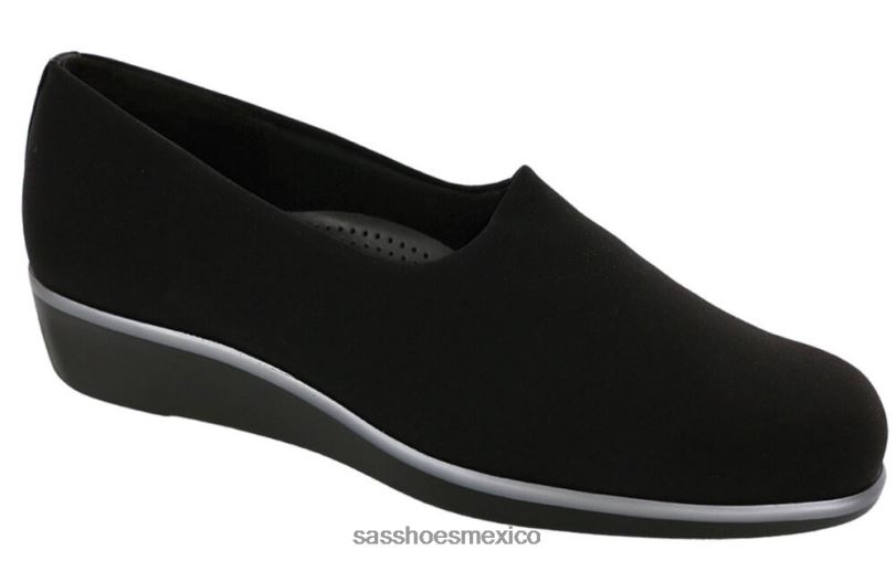 mx SAS mujer versátil bliss slip en cuña negro LVV46253