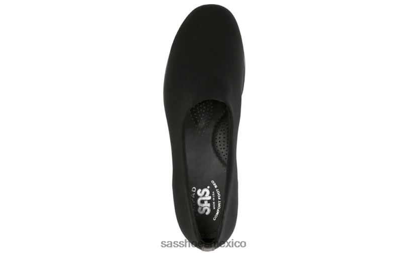 mx SAS mujer versátil bliss slip en cuña negro LVV46253