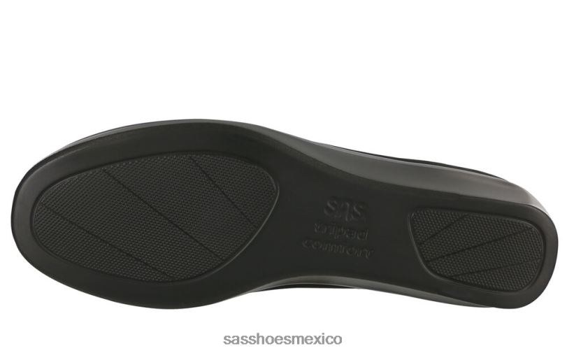 mx SAS mujer versátil bliss slip en cuña negro LVV46253