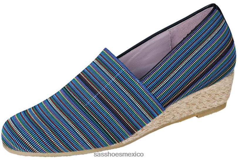 mx SAS mujer versátil calzoncillos de cuña becky azul brillante LVV46397